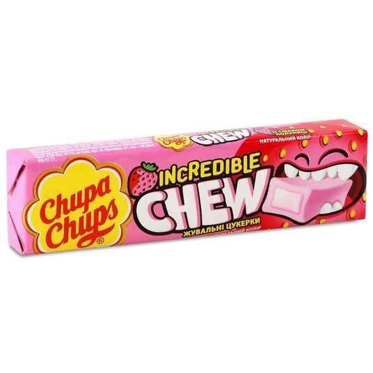 Цукерка жувальна неймовірна полуниця 45 г